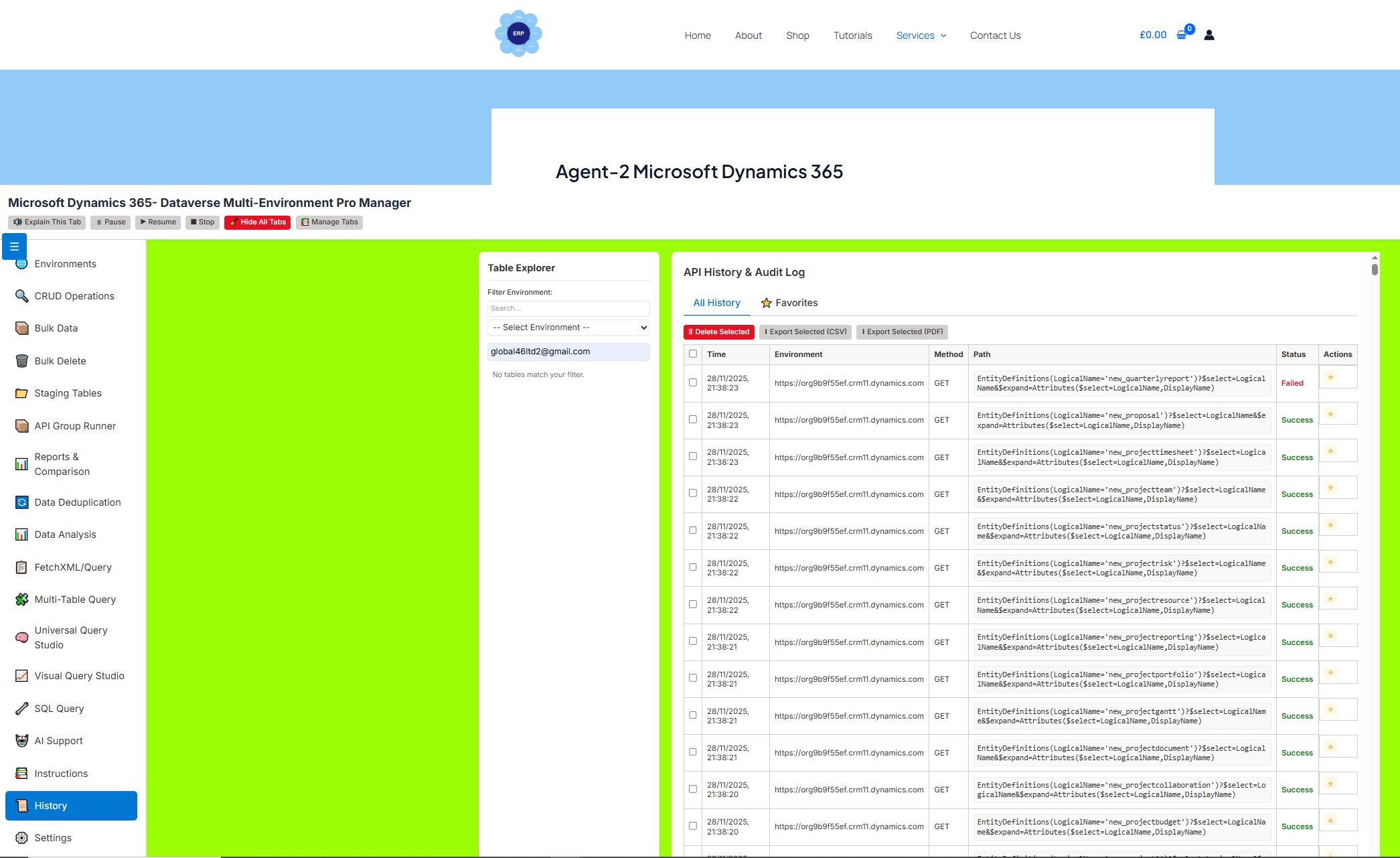 microsoft dynamics 365 dataverse multi environment manager