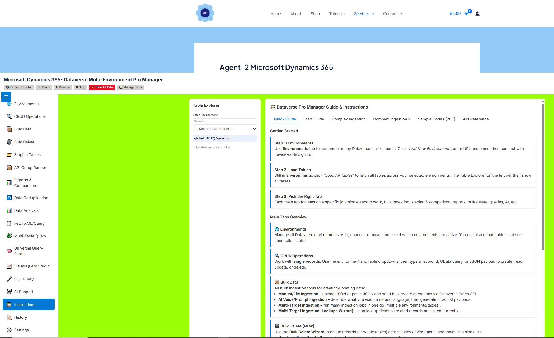 microsoft dynamics 365 dataverse multi environment manager